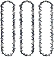 3-Pack 16 Inch Chainsaw Chain,3/8"LP Pitch,0.043" Gauge 55 Drive Links R55 Chain Fits for Several Stihl models Stihl MS170 MS180 MS180C Husqvarna H38 55,Oregon, R55