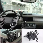 Alloy Dashboard Mobile Phone Holder For Land Rover Defender 90 110 130 2020-2023