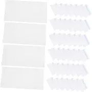 LIGHTAOTAO 50pcs White Self Sealing Envelopes for Secure Document Mailing Privacy Protection Paper Material Versatile for Business Correspondence and Daily Use