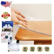 Customized Clear Table Cover Protector: 42x80” Waterproof & Easy Clean Solution