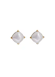 Kate Spade New York Little Luxuries Gold-plated Stud Earrings - Pearl ONE SIZE