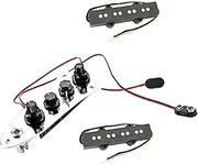 Generic Innovative Bass Pickup Set 4-string Pickup Metal Material Clearer -saving