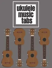 在飛比找博客來優惠-ukulele music tabs: Blank Ukul