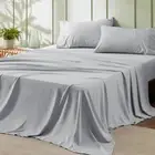 Bedsure Queen Bed Set Light Grey