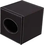 BAZEITFLOW Faux Leather Tissue Box Holder Napkin Box Storage Decorative Bathroom Organizer Toilet Paper Storage Home Decor