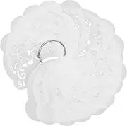 NUOBESTY Pattern Face Stencils 16pcs Plastic Stencils for Face Painting Decorative Templates DIY Craft Sets