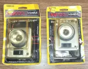 TWO VINTAGE TRAVELUX SINGLE READING LAMPS SWIVEL HEAD 530510