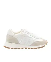AMI Paris Rush Panelled Logo Patch Sneakers 41 White