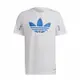 Adidas 短袖 Originals 男款 白 藍 50周年 三葉草 Logo 國際尺寸 純棉 愛迪達 HC7167