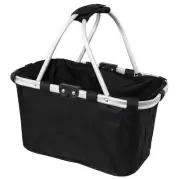 Karlstert Two Handle Foldable Carry Basket (Black)