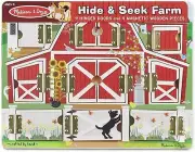 Three Melissa & Doug Puzzles HIDE& SEEK, SAFARI AND SEA CREATURES