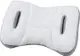 【日本代購】Iris Plaza 枕頭 帶耳墊 8處高度調節 多功能貼合枕頭 59×40釐米 抗熱性 防悶熱 白色/灰色