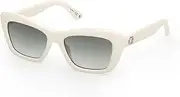 [GUESS] GU00195 Sunglasses 21P shiny white 52/17/140 Woman, 21p Shiny White, 52/17/140
