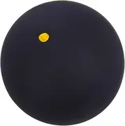 Gogogmee Universal Squash Elastic Bouncing Ball Baseball Small Racket Balls Rubber Baseballs Tennis Party Favors Sports Birthday Party Favors Bouncing Ballt Rubber Black