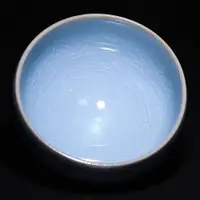 在飛比找ETMall東森購物網優惠-器物志 蘇天培青瓷湖光主人杯單色釉陶瓷開片冰裂紋深水綠茶杯