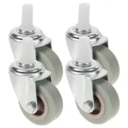 4 Pcs Clean The Wheels Shopping Caster for Cart Mop Bucket Replacement