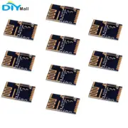 10Pcs NRF24L01 MSD 2.4GHz Wireless Transceiver Module 1.27SMD Board for Arduino