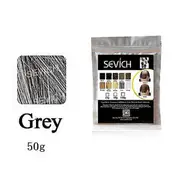 10 Colors Thickening Hair Fiber Powder 50g Hair Fibers Building Extensions Powder Gray