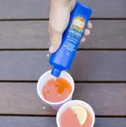 SMUGGLE YOUR ALCOHOL SPORT SUNSCREEN FLASK