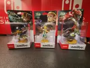 Nintendo's Zelda Tears of the Kingdom 3 amiibo Lot: Link Zelda Ganondorf