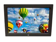 TODO 10" Digital Photo Frame Multimedia Player Usb Card Reader Jpeg Mp3 Avi Black