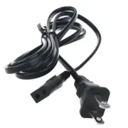 6ft Power Cord for KENIC KE-01P E155176 7A 125V 2 Prong Polarized Square Round