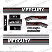 Fits Mercury 1991-1995 175hp 2.5 Liter XRi Outboard Motor Decal set