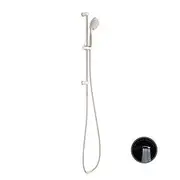 Nero Opal Brass Brushed Nickel/Brushed Gold On Bracket With Air Shower Rail Showers