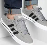 Mens Adidas DAILY 3.0 Dove Grey/Core Black/Cloud White FW3270 Shoes Size Men 9.5