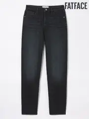 FatFace Ludlow Washed Black Boyfriend Jeans (E50564) | $127