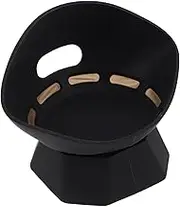 ULTECHNOVO Desktop Stand Speaker Studio Monitor Stands Silicone Desktop Audio Stand Subwoofer Stand for Living Room Sound Amplifier Stand Holder Amplifier Stands Silica Gel Black