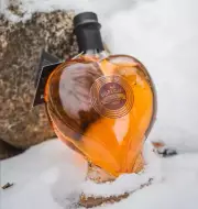 Plum Brandy Trivun Gift Heart 0.5L Bottle Rakije unique packaging collection