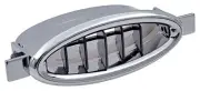 Custom Chrome AC Dash Vent - 4" X 1.6" Oval