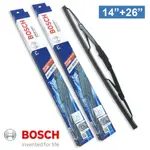 BOSCH 博世 日本海外版超滑順石墨雨刷14+26吋 現貨 廠商直送