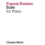 FRANCIS POULENC: SUITE FOR PIANO