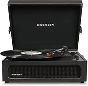 [Crosley] Voyager Portable Bluetooth Turntable, Black