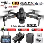 AE86 PRO Max drone Profesional with 8K HD Camera 3-axis gimbal Aerial Photograph