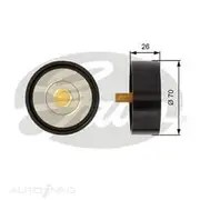 Gates Idler Pulley - 36307