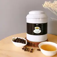 在飛比找PChome24h購物優惠-【無藏故事茶】阿里山金萱紅茶-60g圓罐裝*2罐