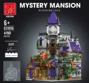 4190PCS Scooby Doo Mystery Mansion Building Blocks FAKE LEGO Led Playset!