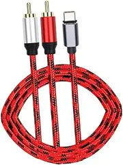 LOORGVEL 1Pc C to Male Audio Cable Durable C to Audio Adapter for Notebook Computers Mobile Phones High Grade Material Ultra Thick Wire for Optimal Transmission