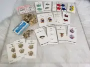 LARGE LOT vintage craft animal buttons mother goose la mode jhb international