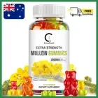 Organic Mullein Leaf Gummies 2000mg,Lung Cleanse Detox Herbal,Immune Support-60p
