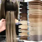 CLEARANCE Tape in Hair Extensions 100% Remy Real Human Hair Seamless Skin Wefts