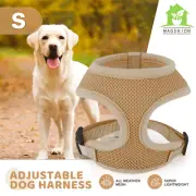 Soft Dog Pet Harness Control Breathable Mesh Comfortable Reflective Vest D-rings