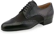 [Werner Kern] (Glattleder/Nubuk Schwarz, UK 11 EUR 46 2/3) Shoe Men Leather Lover [Standard Size]