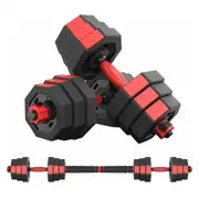Fitness Master Adjustable Dumbbell Set Octagonal Anti-roll Dumbbell Barbell Fitness Training