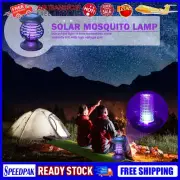 Bug Zapper Solar Powered Portable Outdoor Mosquito Killer Fly Trap Lantern