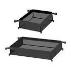 Under Table Storage Bag,Storage Basket for Outdoor Camping Table,Picnic Table