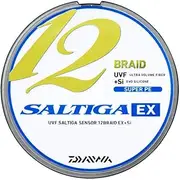 DAIWA PE Line UVF Soltiga Sensor X12EX + Si 3 No. 3 108.2 ft (300 m) 5 Colors (with Color Marking)